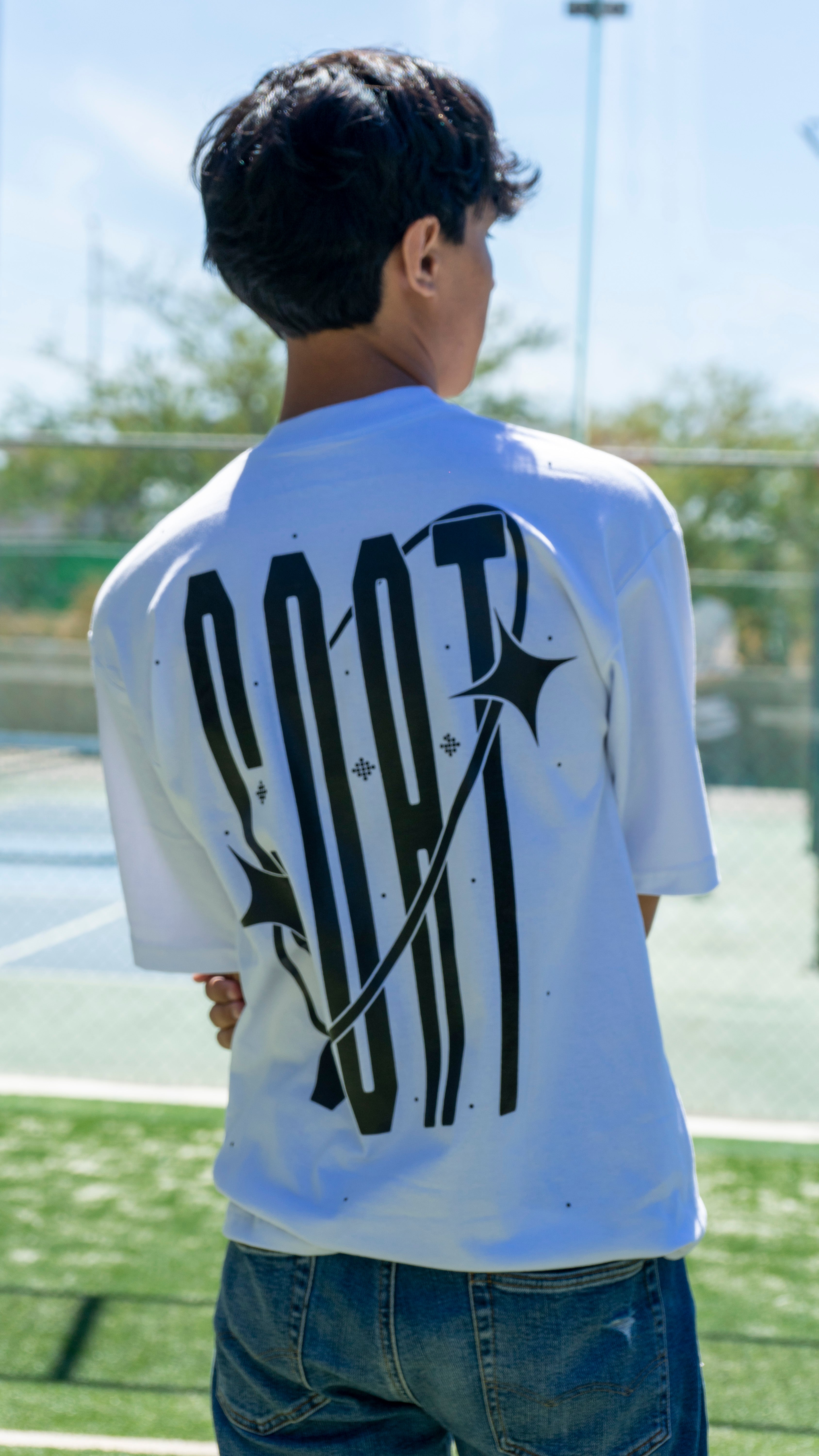 Camiseta GOAT blanca